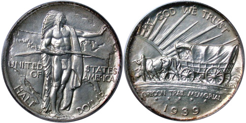 Oregon Trail Memorial Half Dollar